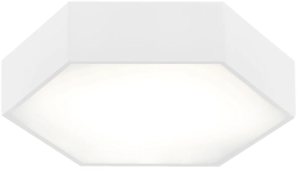 Plafoniera LED moderna design hexagonal ARIZONA 22,5W alba