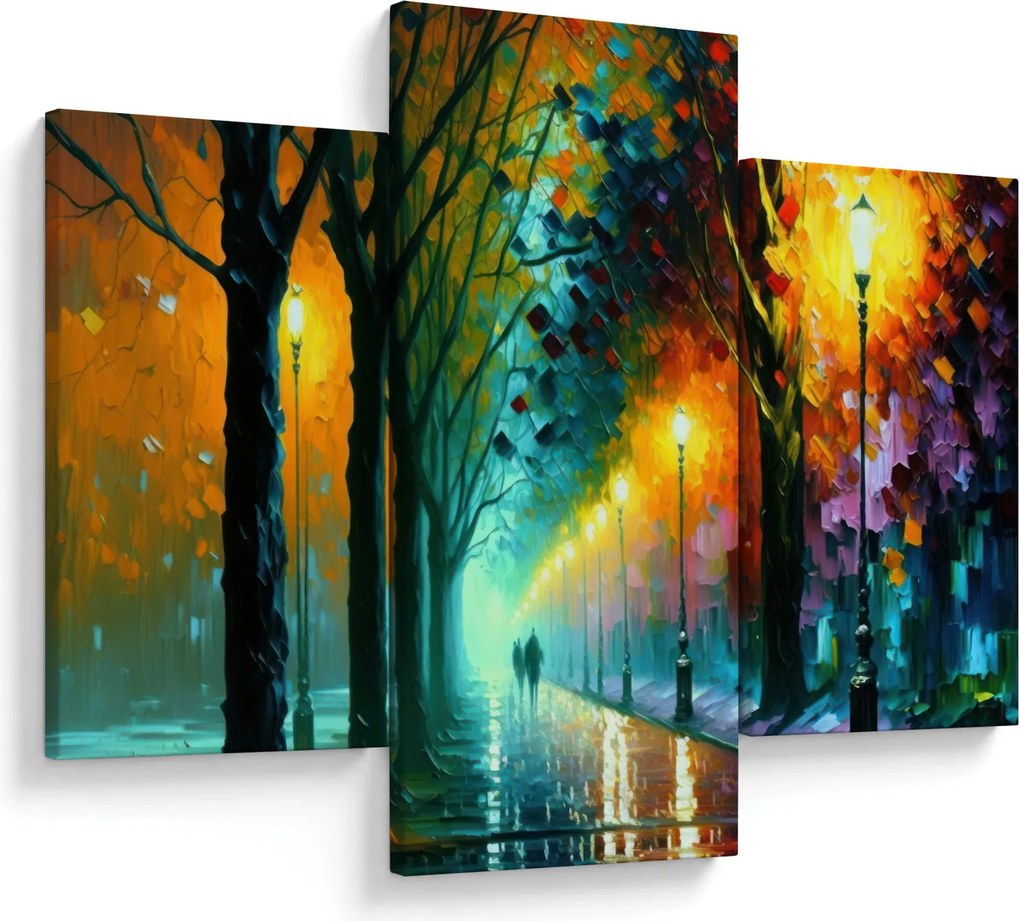 Tablou - Plimbare de noapte (90x60 cm)