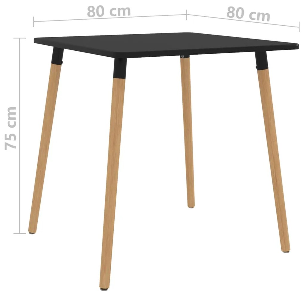 Set mobilier de bucatarie, 5 piese, gri 5, Gri, Negru