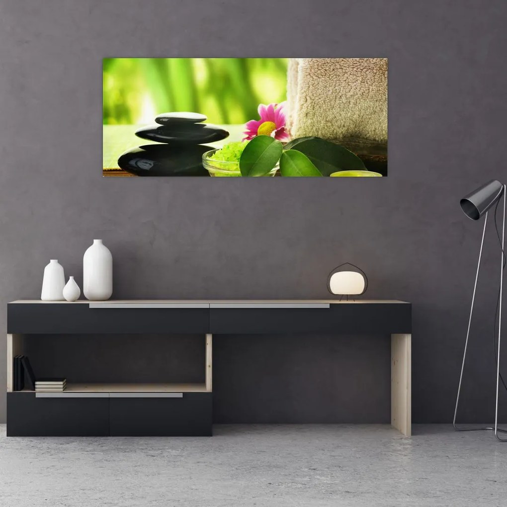 Tablou cu unelte pentru masaj (120x50 cm)