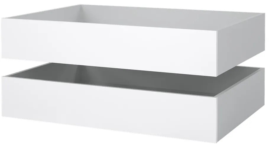 Sertare sub pat albe 2 buc. 90x190/140x190 cm Naia – Tvilum