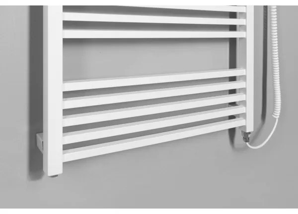 Sapho - Uscător electric pentru prosoape METRO-E, 800 W/230 V, 60 x 162 cm, alb