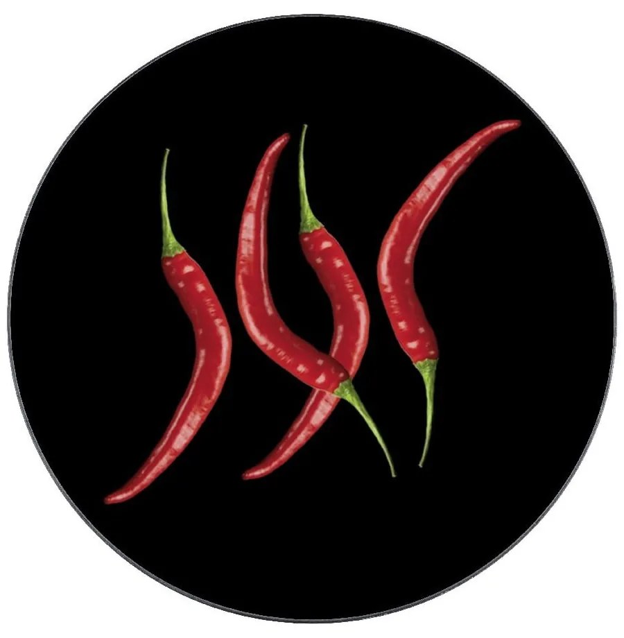 Suport de sticlă pentru oală Wenko Hot Pepper
