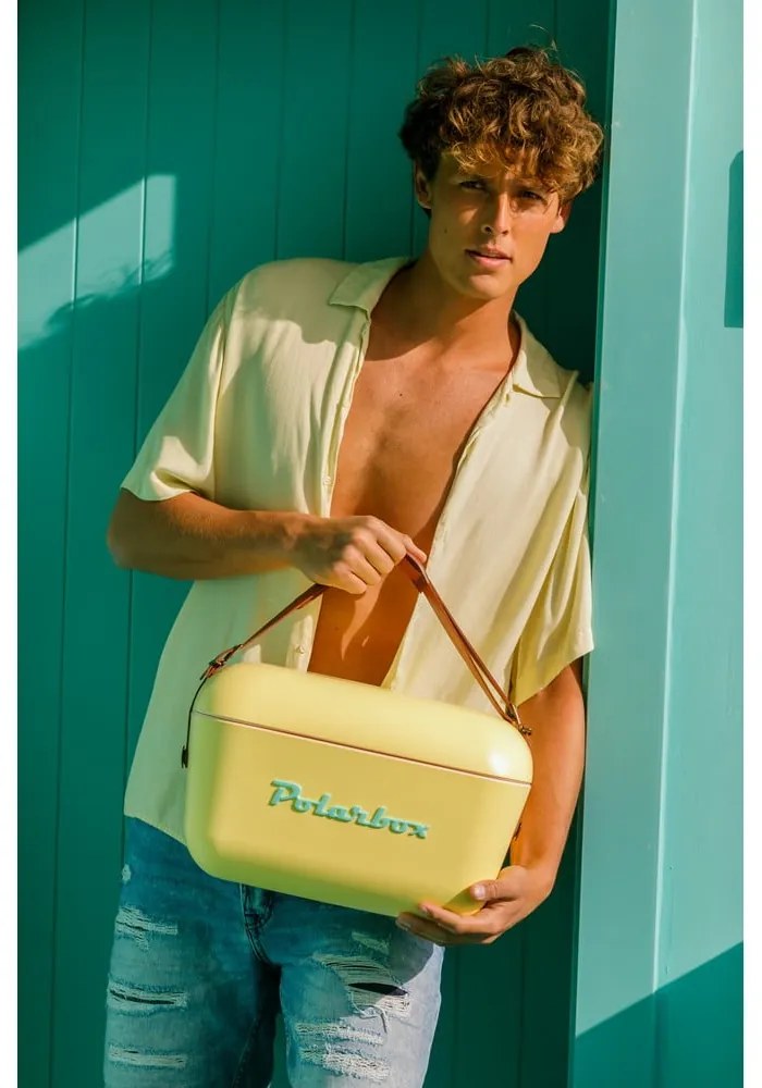 Cutie termoizolantă galbenă 12 l Pop – Polarbox