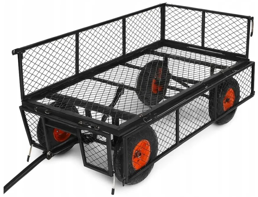 Cărucior de grădină multifuncțional 3in1 cu o capacitate de încărcare de 200 kg