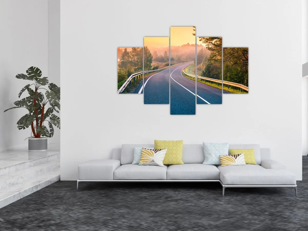 Tablou - Călătoria la răsăritul soarelui (150x105 cm)