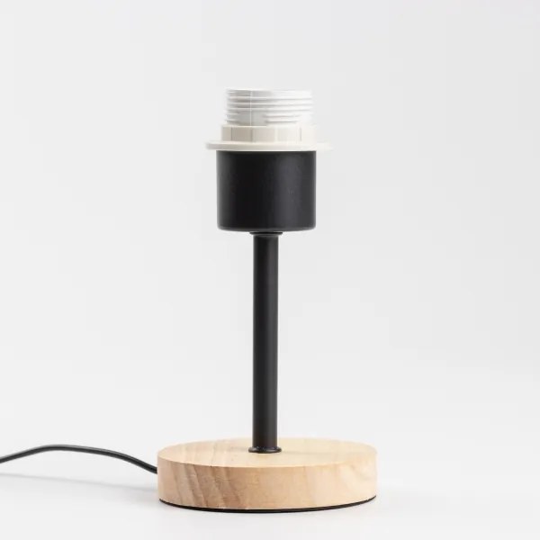 Lampă de masă Brilagi NUBILA WOOD 1xE27/25W/230V stejar/verde