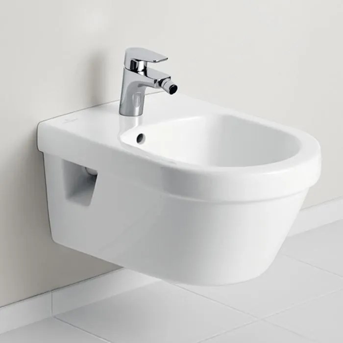 Bideu suspendat Villeroy &amp; Boch, Architectura, alb alpin