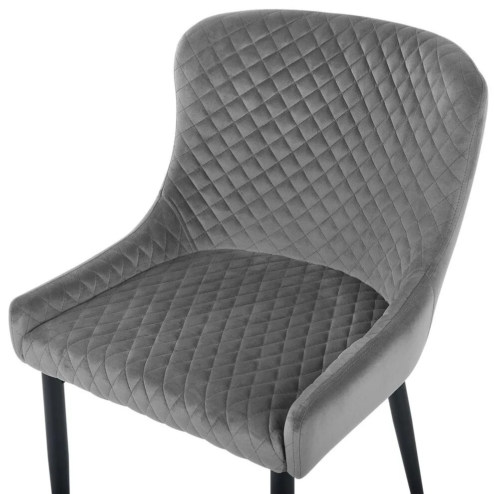 Set 2 buc. scaune pentru sufragerie Soho (gri). 1010073