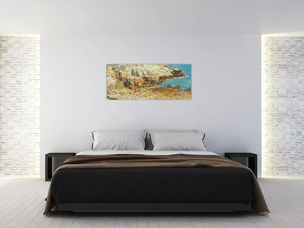 Tablou - Childe Hassam, A North East Headland, reproducere (120x50 cm)