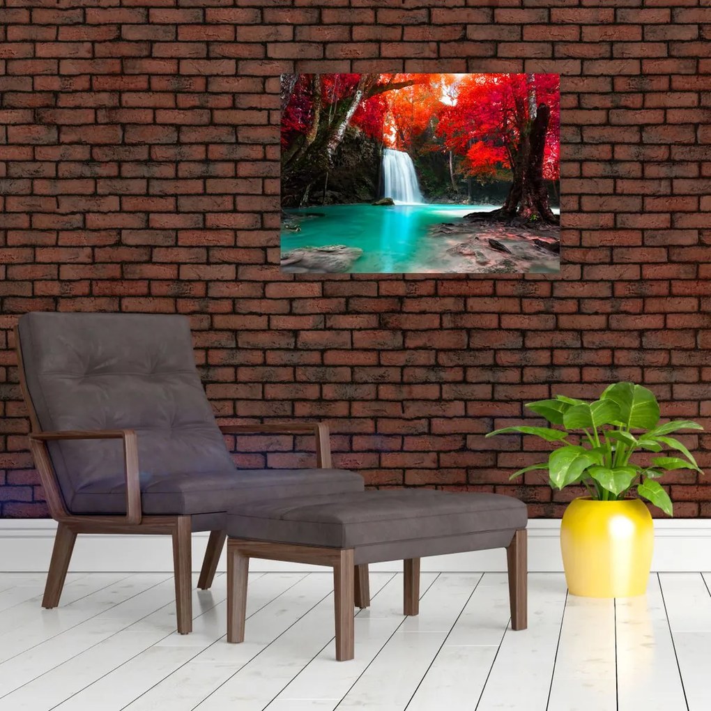 Tablou - Cascadă (70x50 cm)