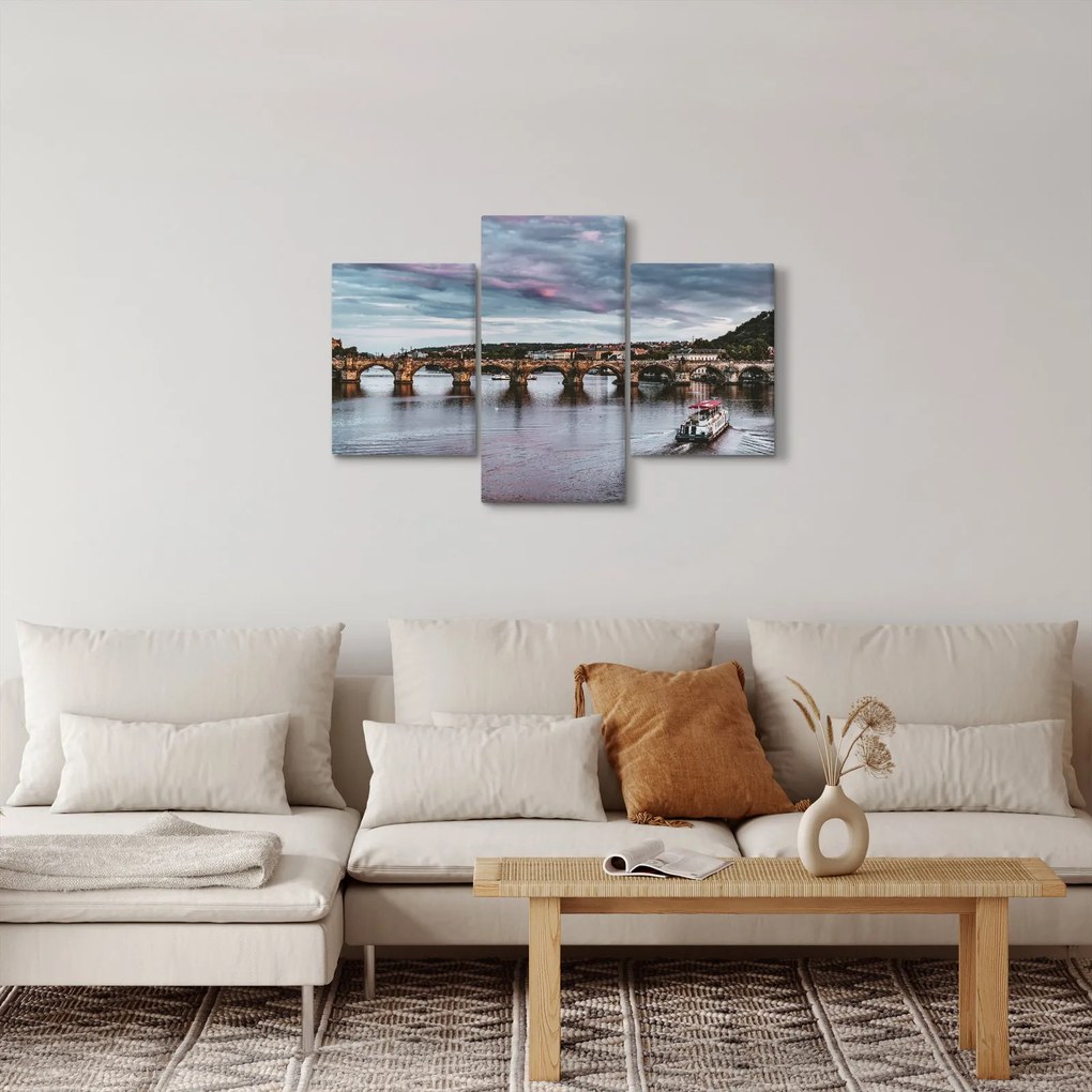 Tablou cu podul lui Carol (90x60 cm)