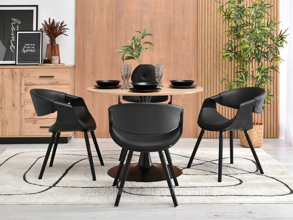 Scaun Bjorn K (negru). 1110929