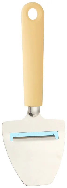 Cutit pentru branza Brabantia Tasty+ 1003306, Lama lustruita cu ultrasunete, Otel inoxidabil, Galben