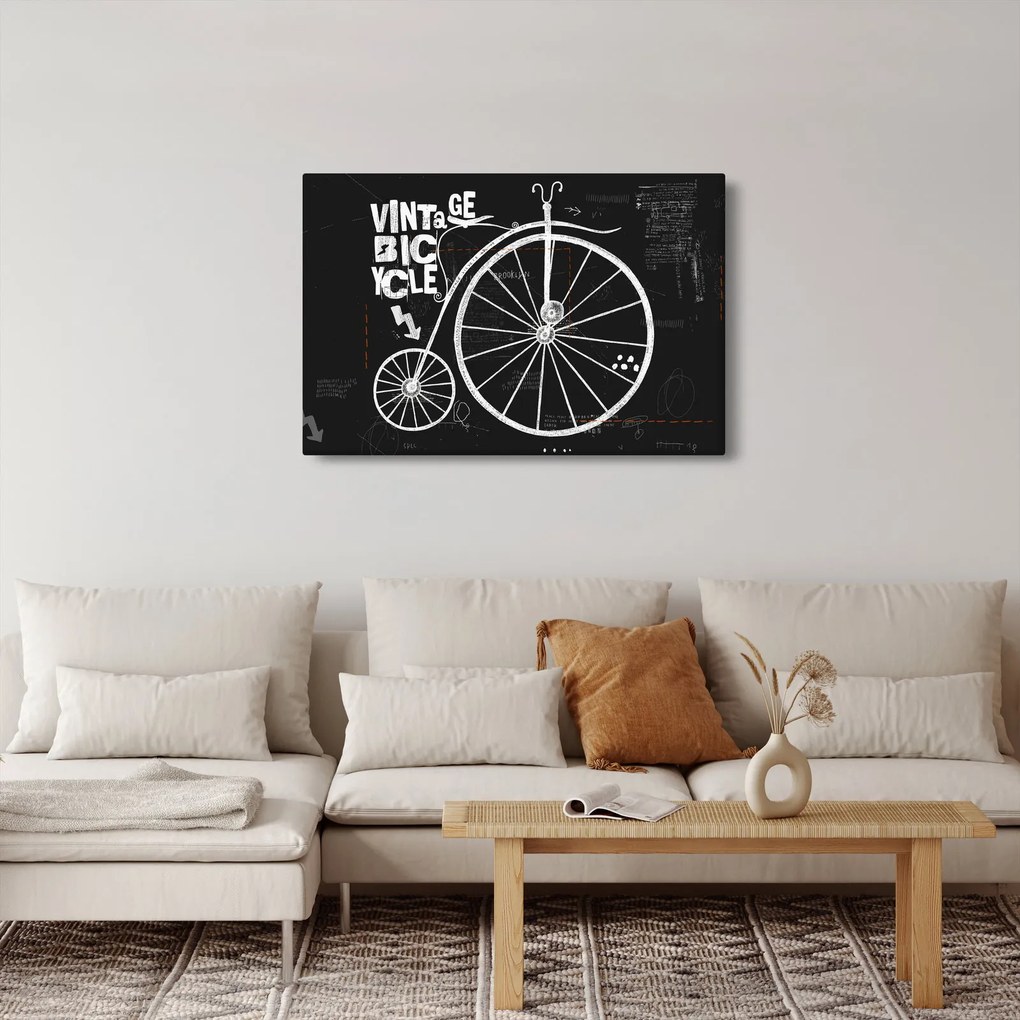 Tablou - Velociped (90x60 cm)