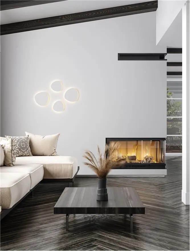 Aplica de perete LED design modern ambiental Atena M