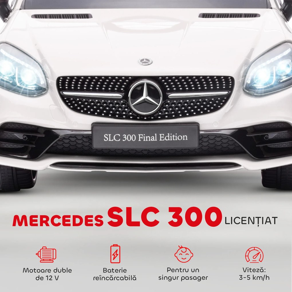 AIYAPLAY Mașină Electrică pentru Copii 3-6 Ani cu 2 Motoare și Telecomandă, Dimensiuni 107x62,5x44 cm, Alb, Distracție și Siguranță | Aosom Romania