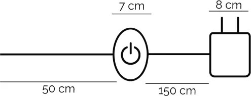 Lampadar LED ONLI TWIST LED/24W/230V 4000K negru