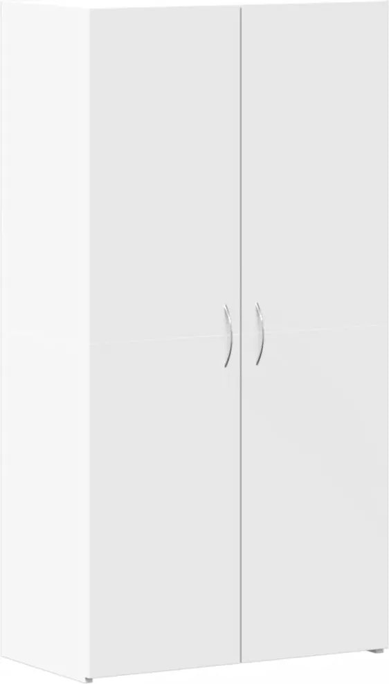 vidaXL Fișet, alb, 60x32x115 cm, lemn prelucrat