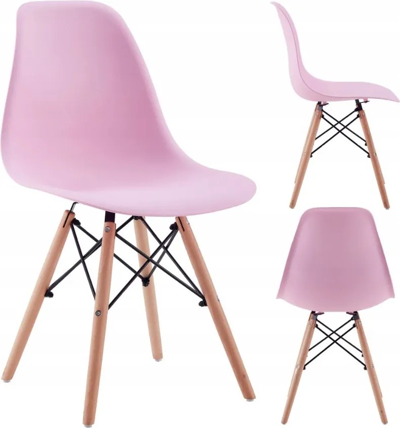 Scaun de masa Culoare roz, OSAKA