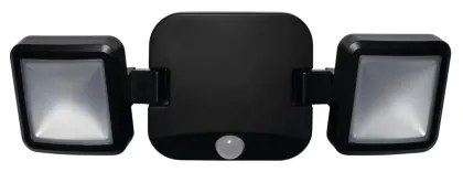 Osram - Proiector LED de perete pentru exterior cu senzor BATTERY 2xLED/5W/4xD IP54