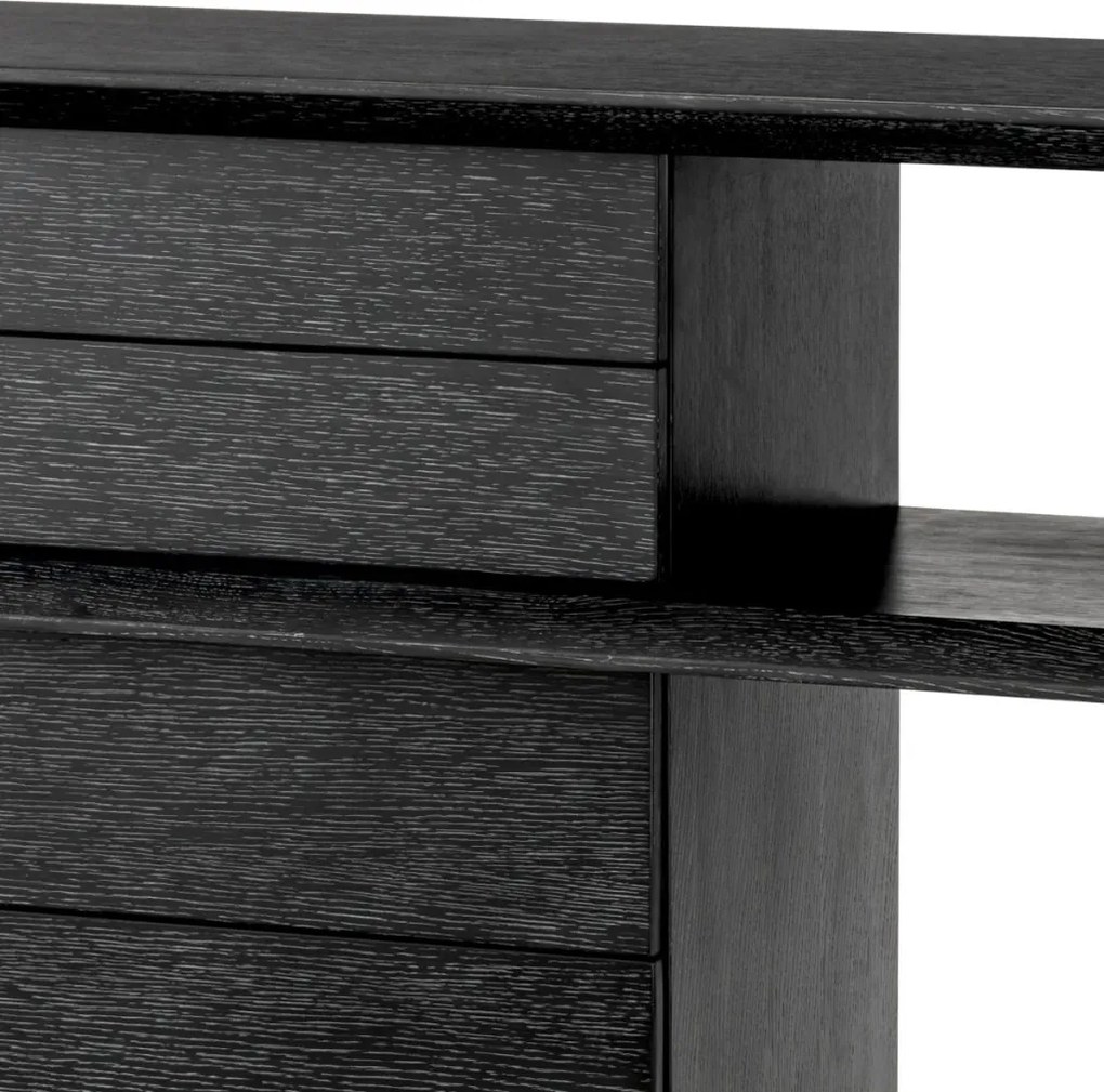 Consola LUX design modern Mantua, gri carbune