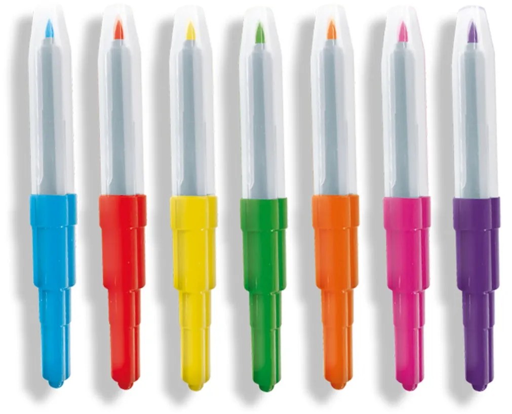 Carioci colorate pentru copii cu aerograf pentru desenat pe haine