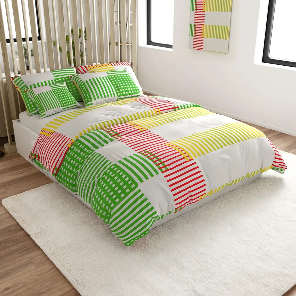 Lenjerie de pat din microsaten JELANO, colorat Dimensiune lenjerie de pat: 70 x 90 cm | 140 x 200 cm