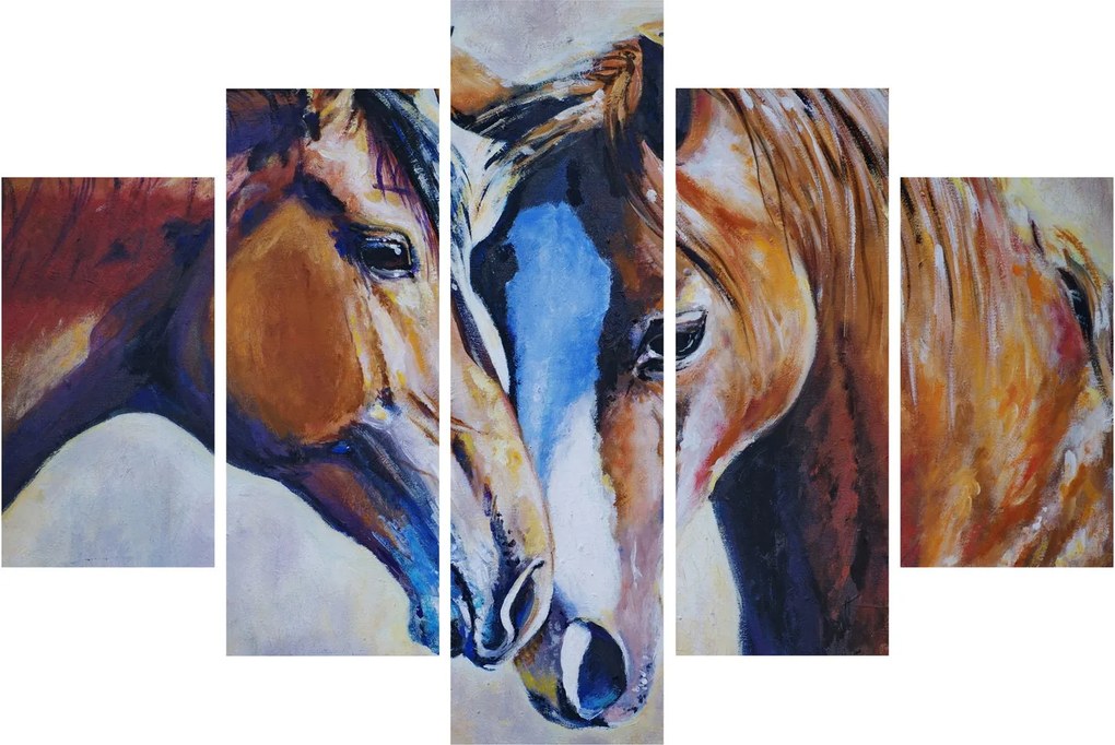 Tablou - Caii îndrăgostiți (150x105 cm)