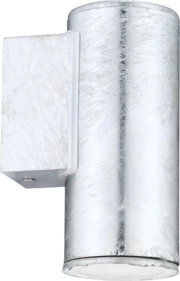 Eglo 30908 - Aplica LED de exterior RIGA 1xGU10/2,8W/230V IP44 argintie