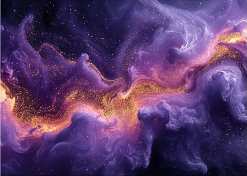 Tablou - Nebuloasa purpurie (70x50 cm)