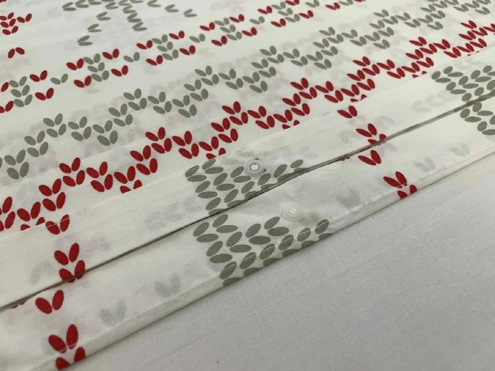 Lenjerie de pat din bumbac NORDIC JOY albă Dimensiune lenjerie de pat: 70 x 90 cm | 140 x 200 cm