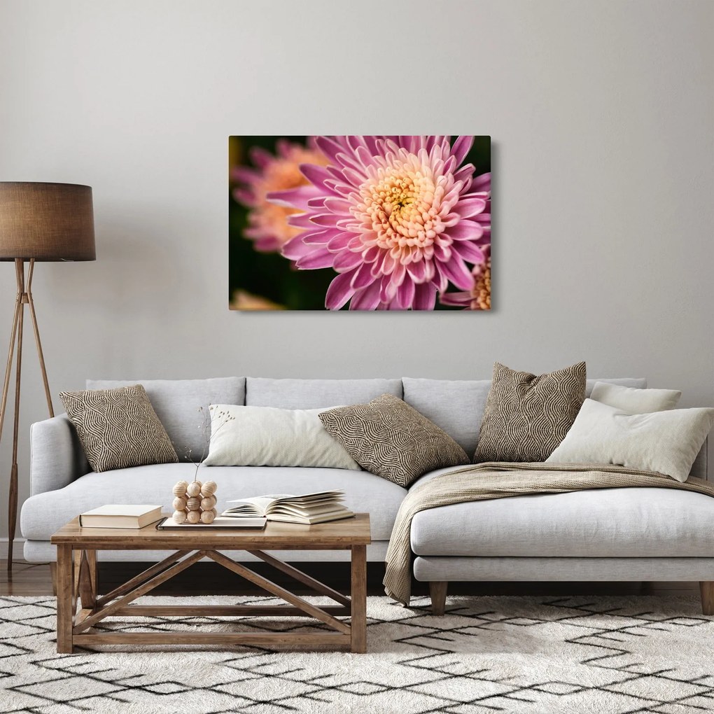 Tablou detailat cu flori (90x60 cm)