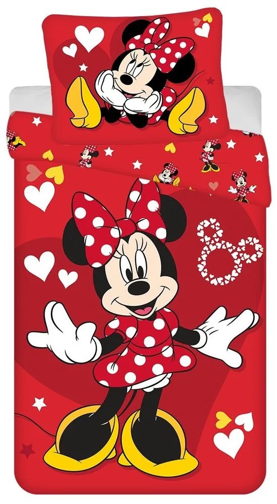 Lenjerie de pat copii Minnie