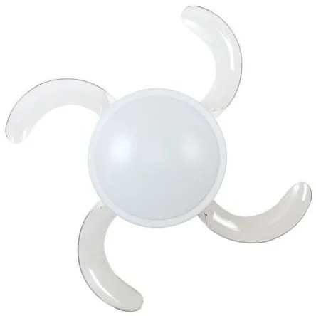 Ventilator de tavan FANAWAY 212982 EVORA 2xE27/20W/230V crom + telecomandă