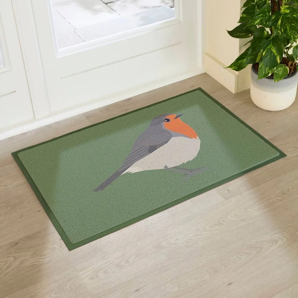 Covoraș de intrare 60x90 cm Green Robin – Artsy Doormats