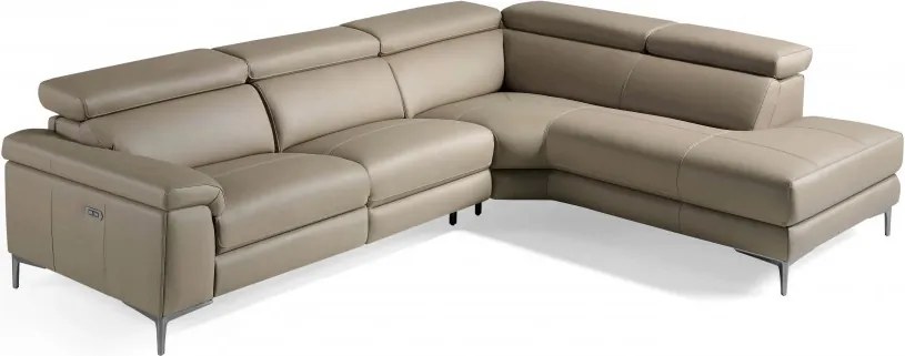 Coltar design LUX cu sezlong dreapta, functia relax Serena AC-5320-R