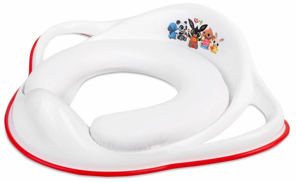 Reductor toaleta copii, antiderapant, colac integrat moale si manere, Bing, Maltex Baby