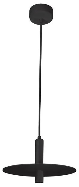 Pendul LED decorativ design modern Kurt negru