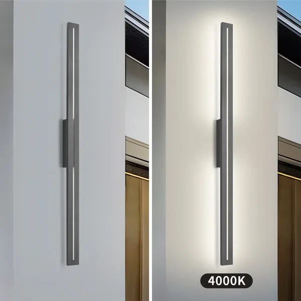 Brilagi - Aplică LED de perete pentru exterior LINEO LED/24W/230V 4000K IP65 antracit