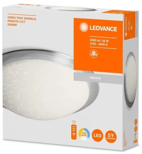 Plafonieră LED dimabilă Ledvance ORBIS SPARKLE LED/35W/230V 2700-6500K