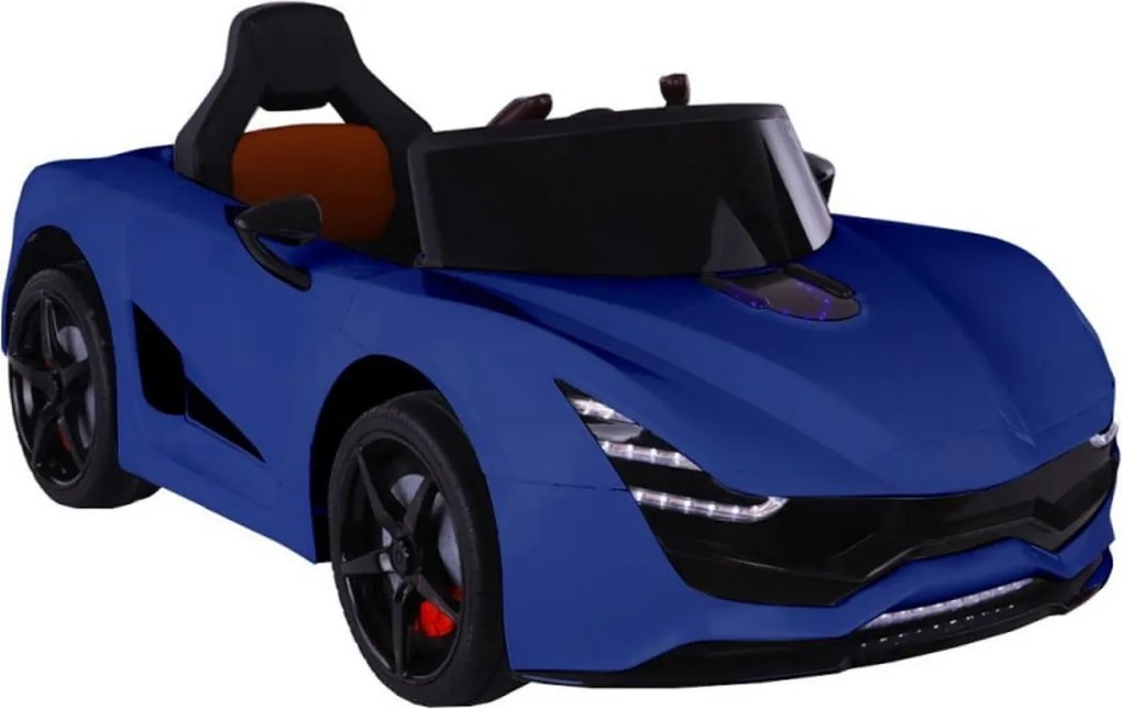 Masinuta Electrica cu acumulator pentru copii NOVOKIDS™ Magma Racer , Cu telecomanda, Melodii si lumini, 3-8 ani , Usi cu deschidere Butterfly ,
