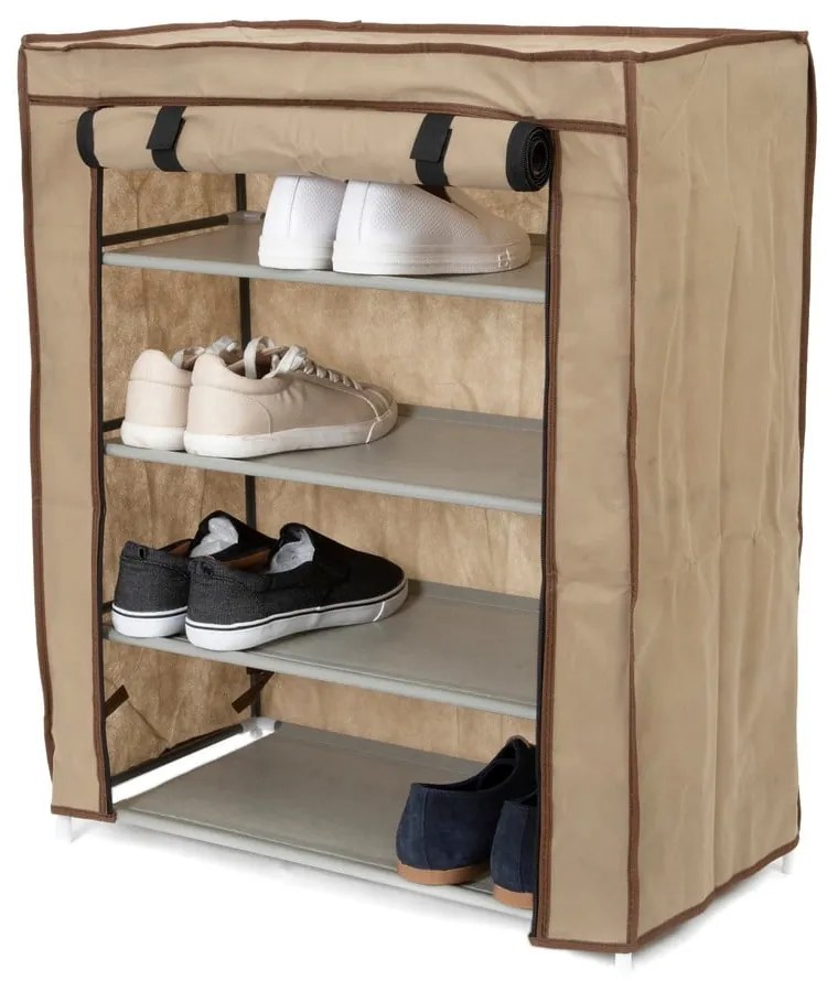 Pantofar textil pătrat Compactor Shoes, bej