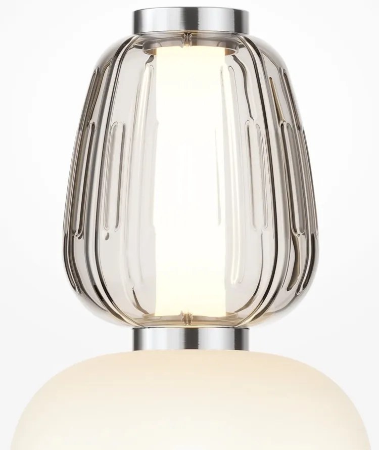 Lampadar LED design modern decorativ Pattern crom