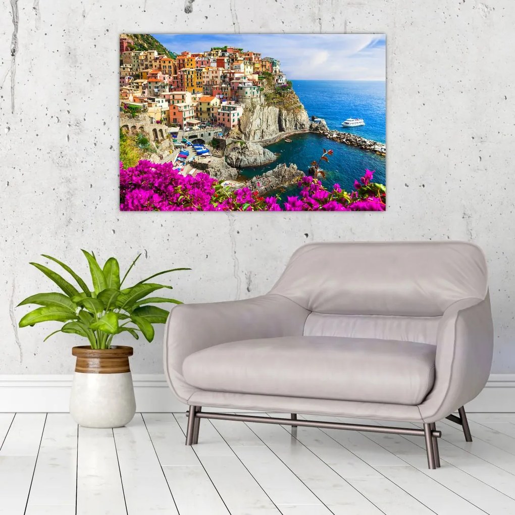 Tablou - Satul italian Manarola (90x60 cm)