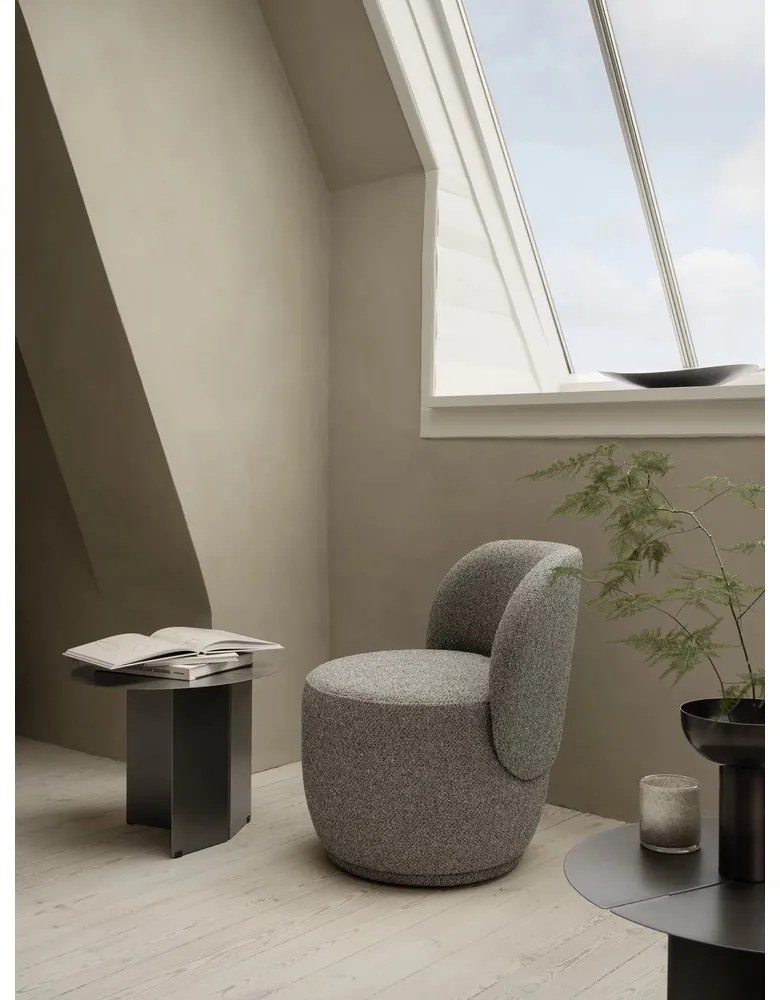 Măsuță auxiliară rotundă din metal ø 50 cm Oru – Blomus