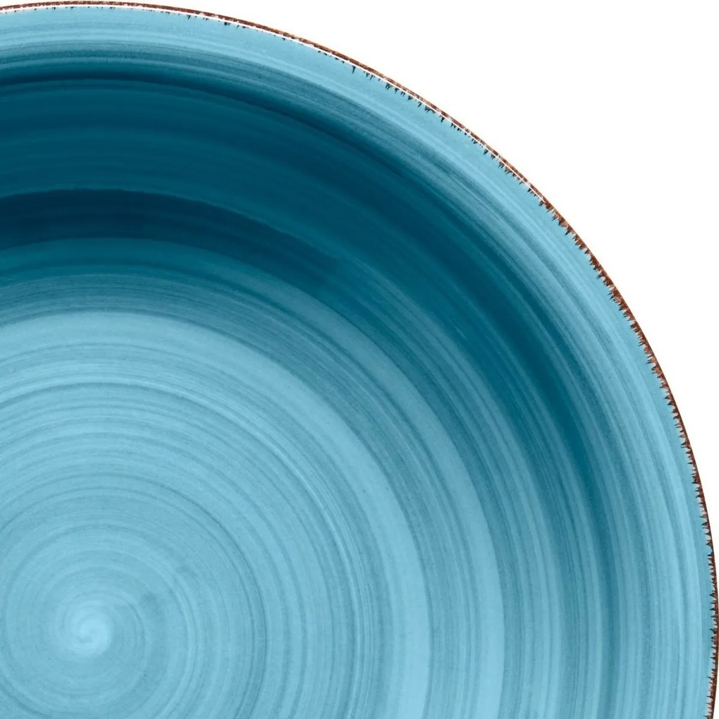 Mäser Set of 6 deep plates Bel Tempo 21.5 cm, blue