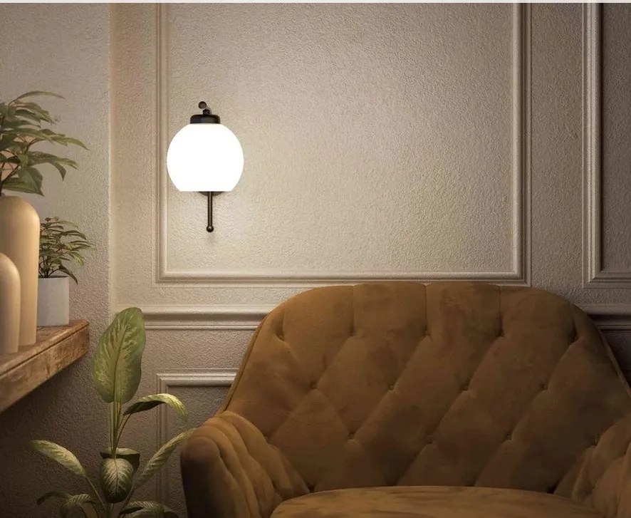 Aplica de perete din alama Globe