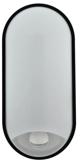 Aplica LED de exterior cu senzor de mișcare, 12/15/18W, 230V, IP65
