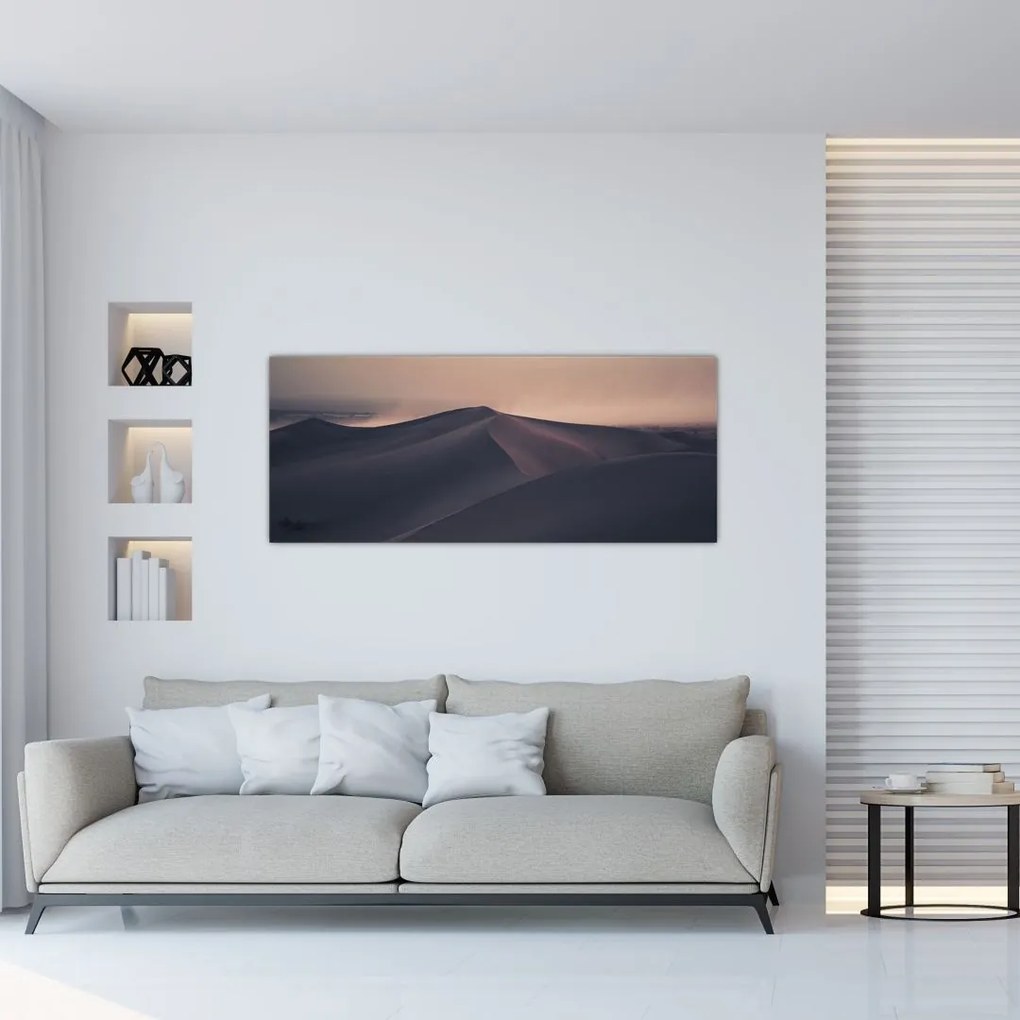 Tablou - Valuri de nisip (120x50 cm)